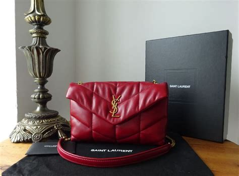 ysl puffer red